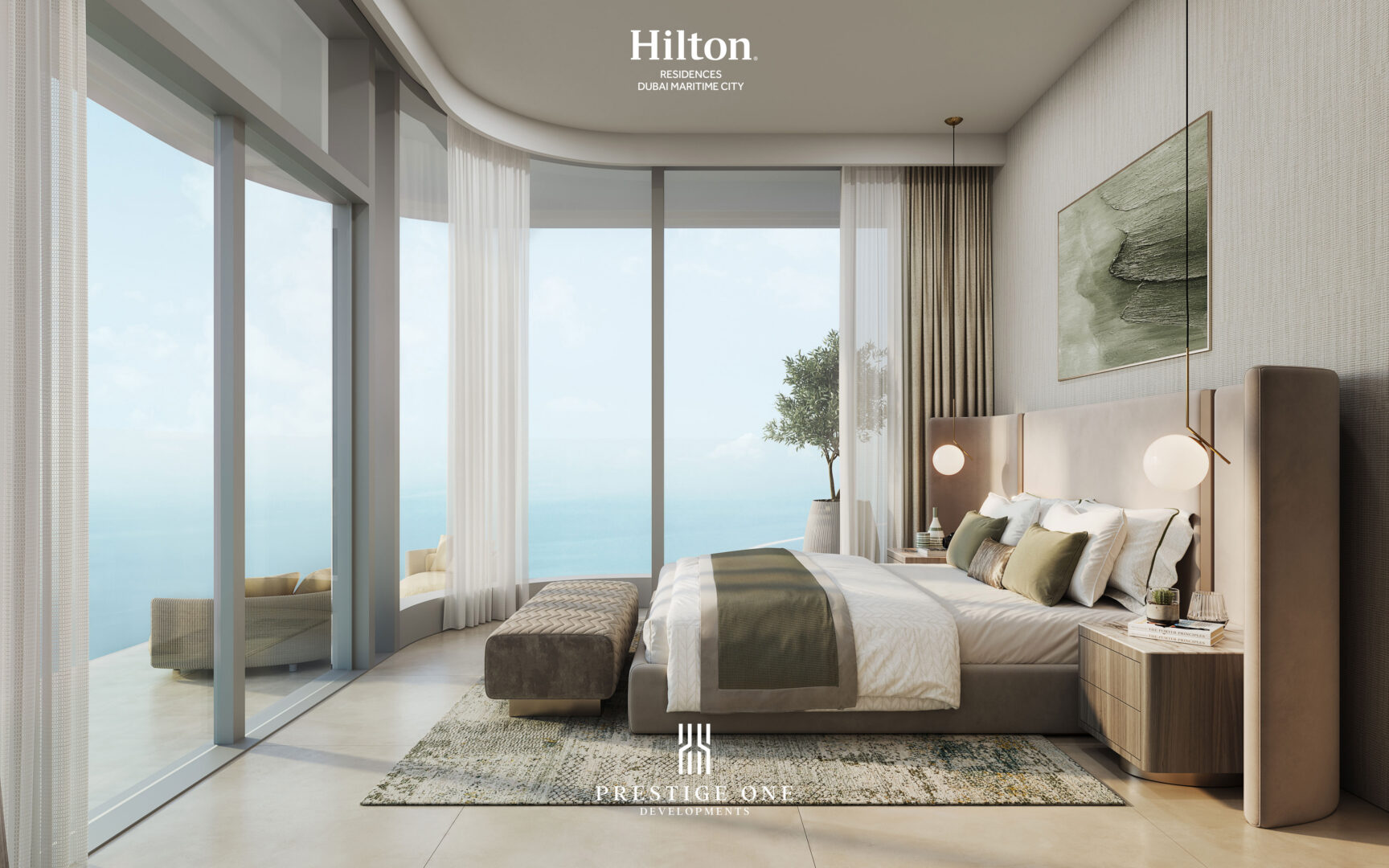 2B-+-M-Bedroom_- Hilton Residences DMC