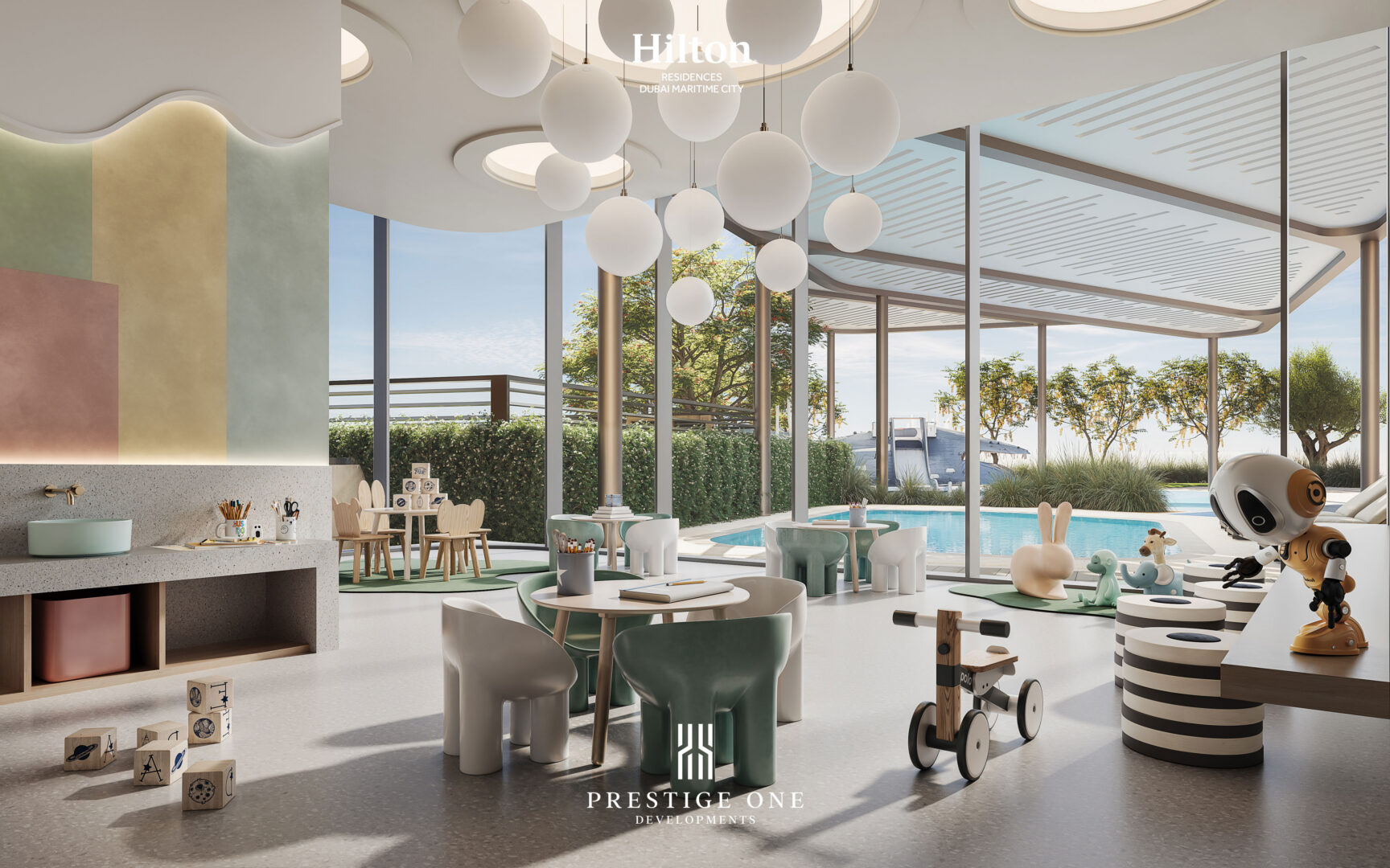 Kids-Area- Hilton Residences DMC